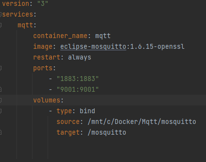 MQTT docker img